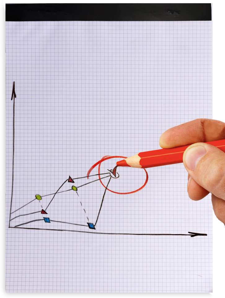 CLICKEDIN Grid Paper Pad, 8.5 x 12 Inches, 50 Pages Quad Ruled ...