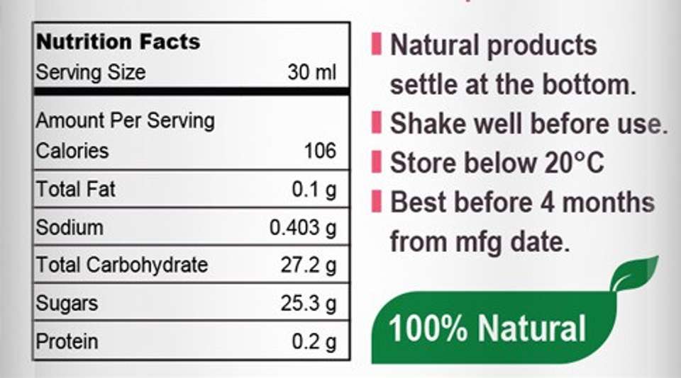 SWA Artisanal Syrups Tamarind Shikanji, 100% Natural, Makes 10-15 ...