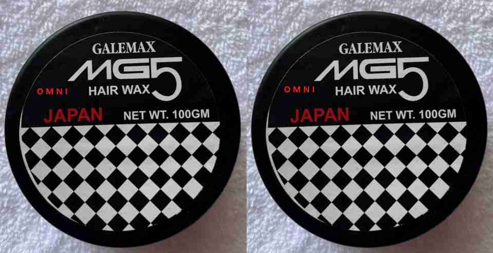 Omni GALEMAX MG5 HAIR WAX JAPAN 100gm Pack of 2 For Unisex Total 200 gm ...