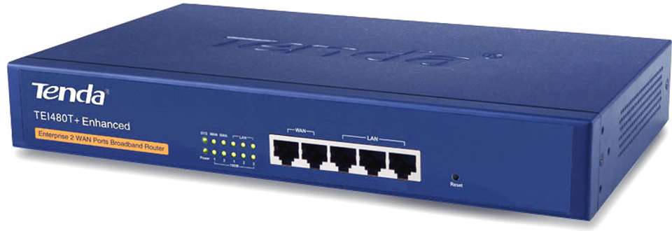 Dual Wan Router TENDA Load Balance Broadband Router with Dual WAN Port 5 Ports 10||100 ...