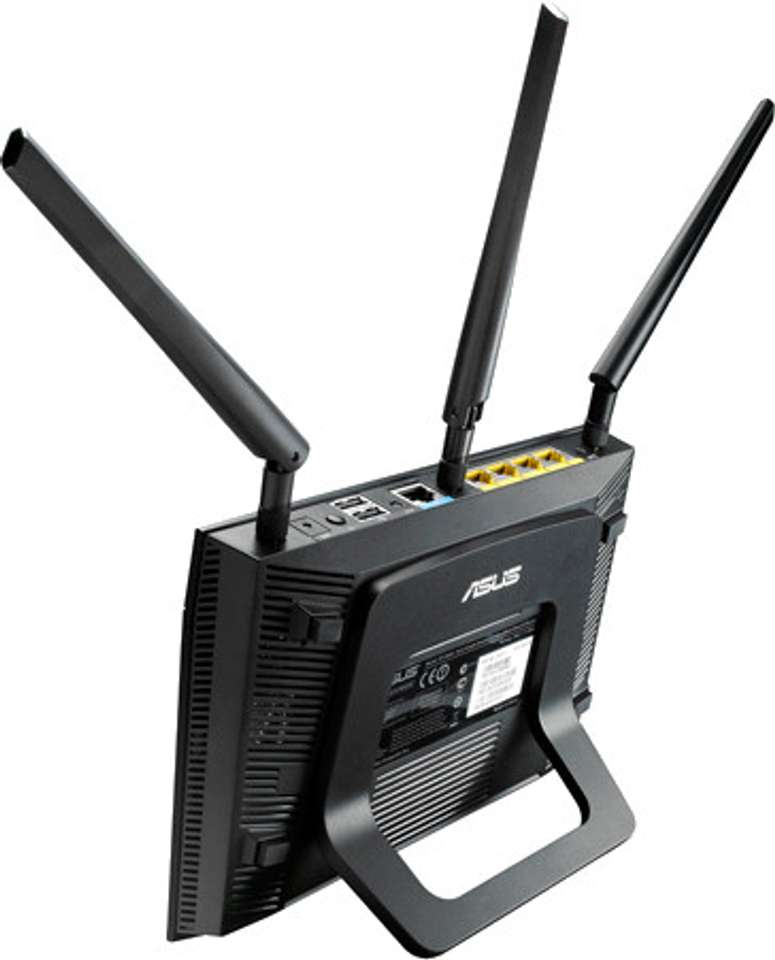 Asus RT-AC66U 802.11ac Dual-Band Wireless-AC1750 Gigabit Router - ASUS ...
