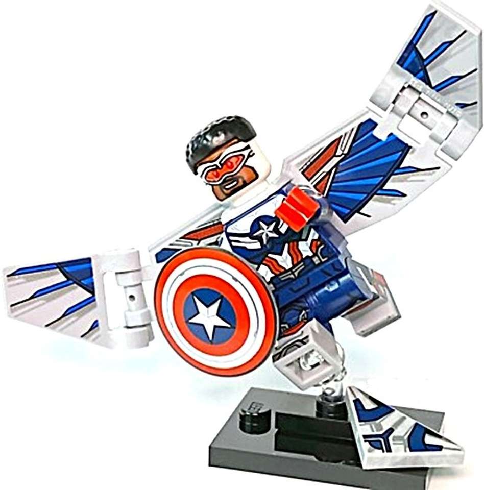 Delite Avengers Captain FALCON Legoing Mini building blocks puzzle ...