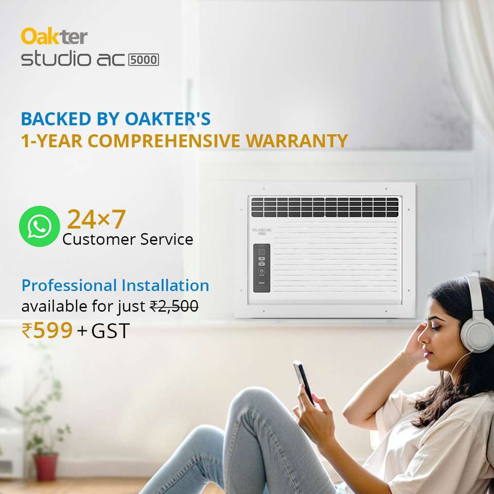Flipkart.com | Buy Oakter 2025 Model 0.5 Ton 1 Star Window Fixed Speed ...