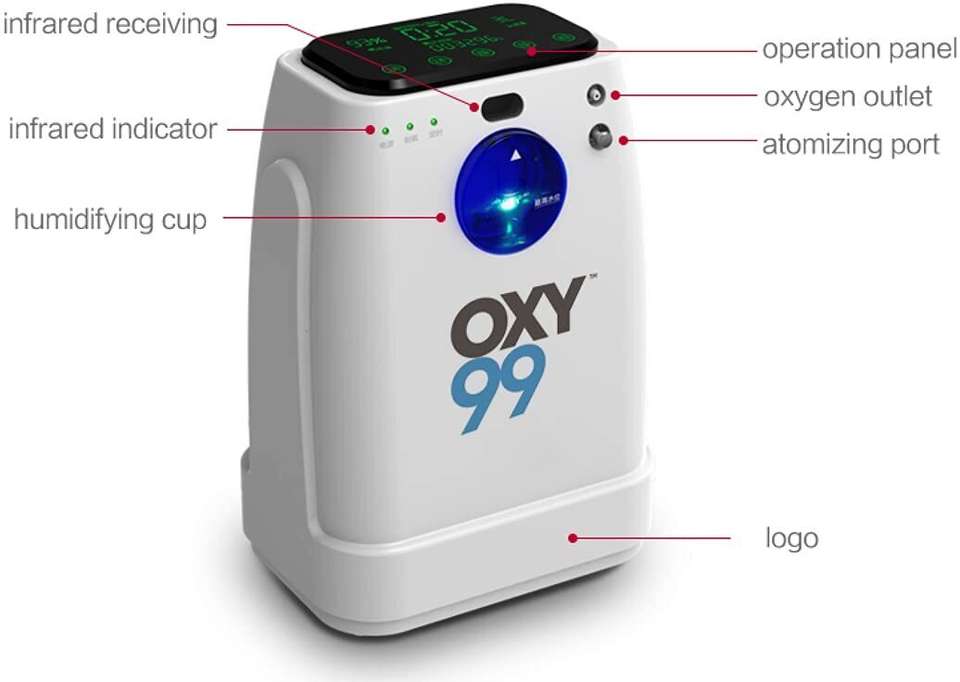 OXY99 Oxy-Concentrator Oxygen Cylinder Price in India - Buy OXY99 Oxy ...
