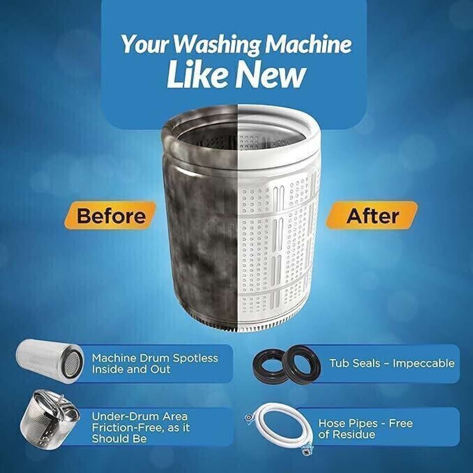 LG ScaLGo Descaler Washing Machine Cleaner 3 Pack for All Washing ...