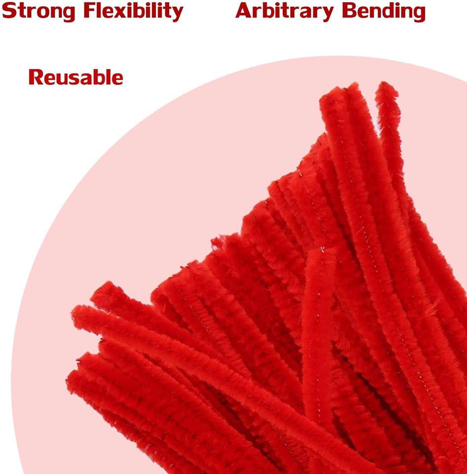 Piple Cleanrs Just Flowers Craft Pipe Cleaner for Hobby Crafts, Scrap Booking, DIY ...