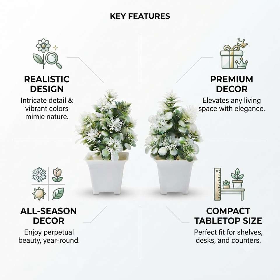 Tarun Enterprises Artificial Plants with Pots Artificial Plant with Pot ...