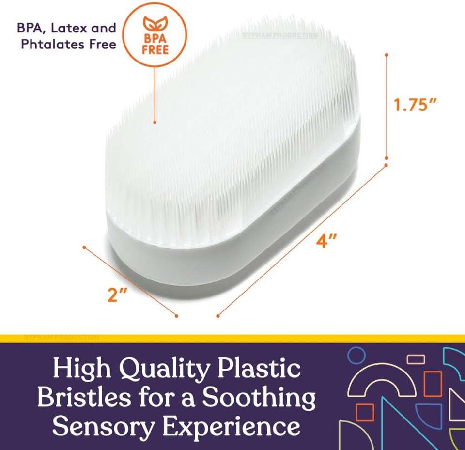 HEMZAY Sensory Brush for Autism kid&Adults|Soft Bristle Brush for ...