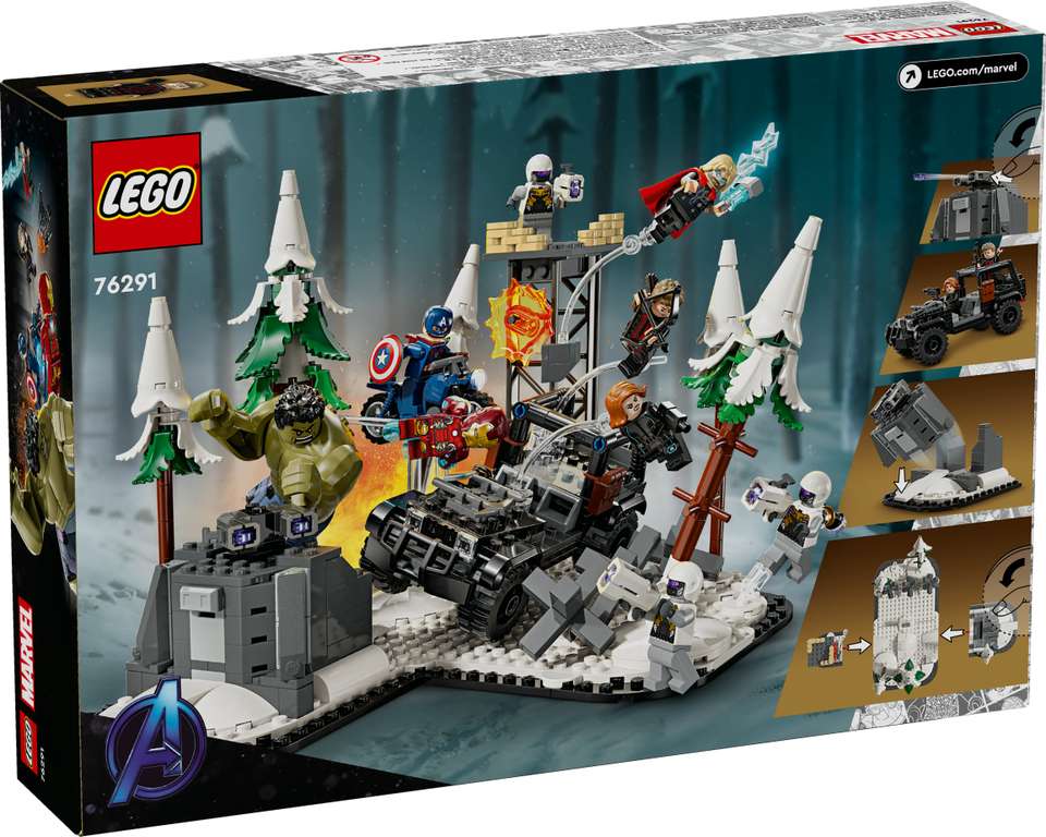 LEGO Marvel The Avengers Assemble: Age of Ultron 76291 (613 Pieces ...