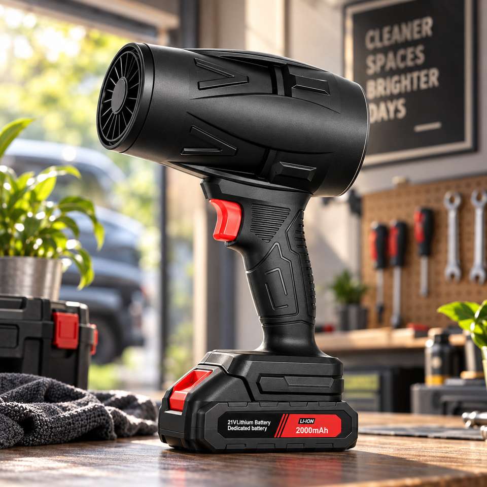 ATOMWISE 48V Turbo Air Blower Rechargeable Air Duster for Car & Home ...