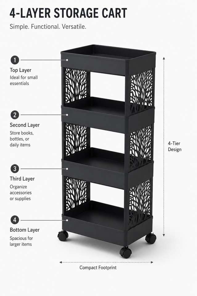 MAXTID Plastic Semi-Open Book Shelf Price in India - Buy MAXTID Plastic ...