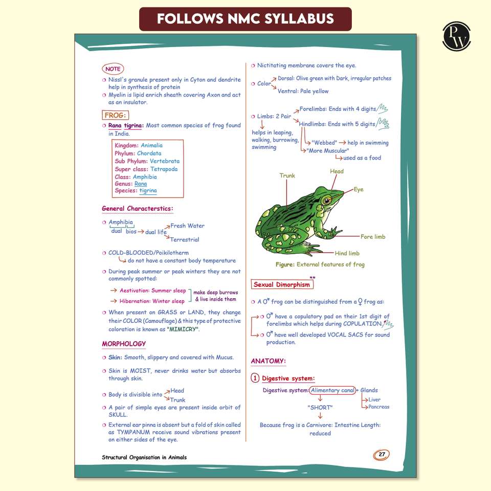 Pw Zoology Med Easy 2.0 for Neet and Board Exams 2025-26 | Flowcharts ...
