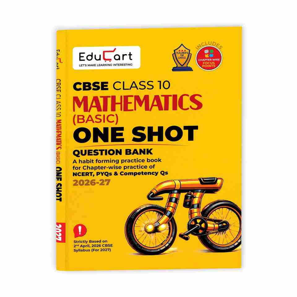 One Class Math Paper Sample Educart CBSE Class 10 Maths Basic One Shot Question Bank 2026 27 ...