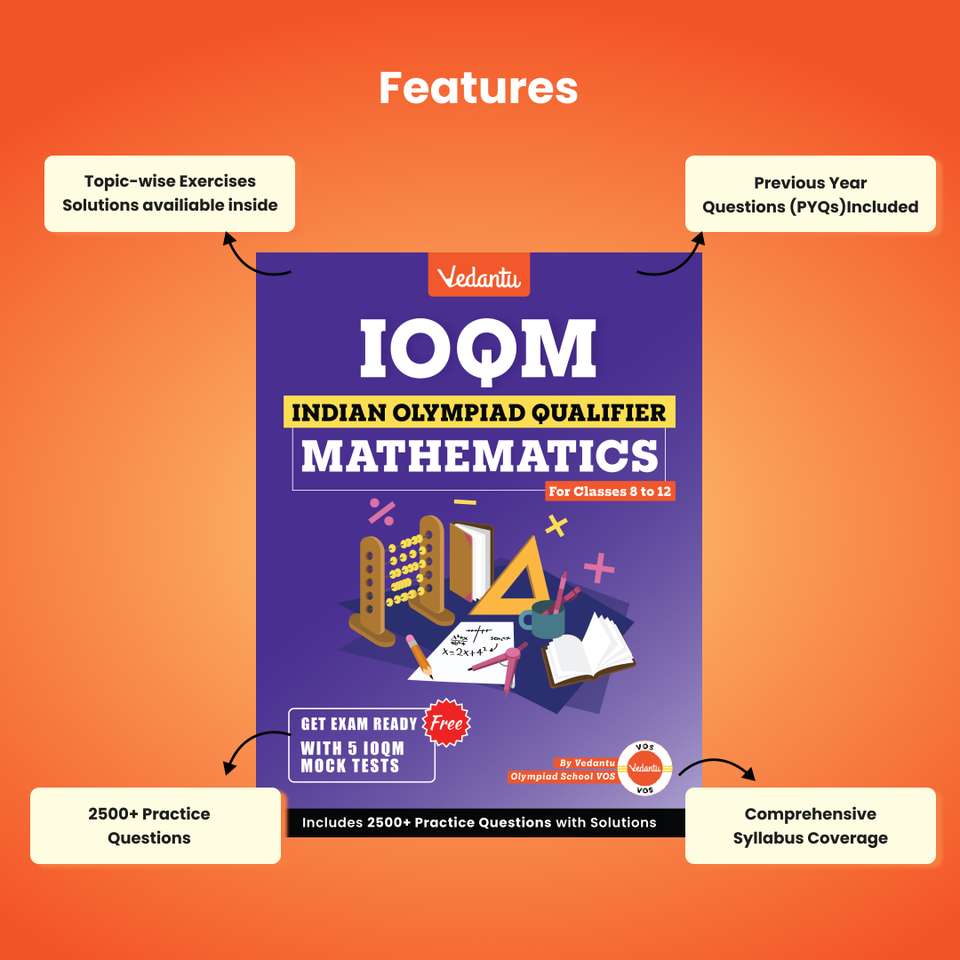 Vedantu IOQM Mathematics Book 2026 for Classes 8 to 12 | Indian ...