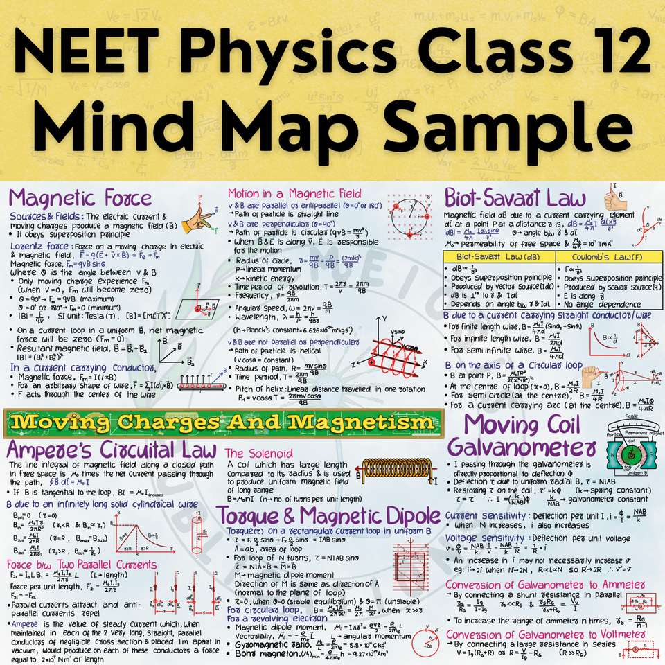Mind Maps Class 12 Physics - NEET 2026/2027/2028: Buy Mind Maps Class ...