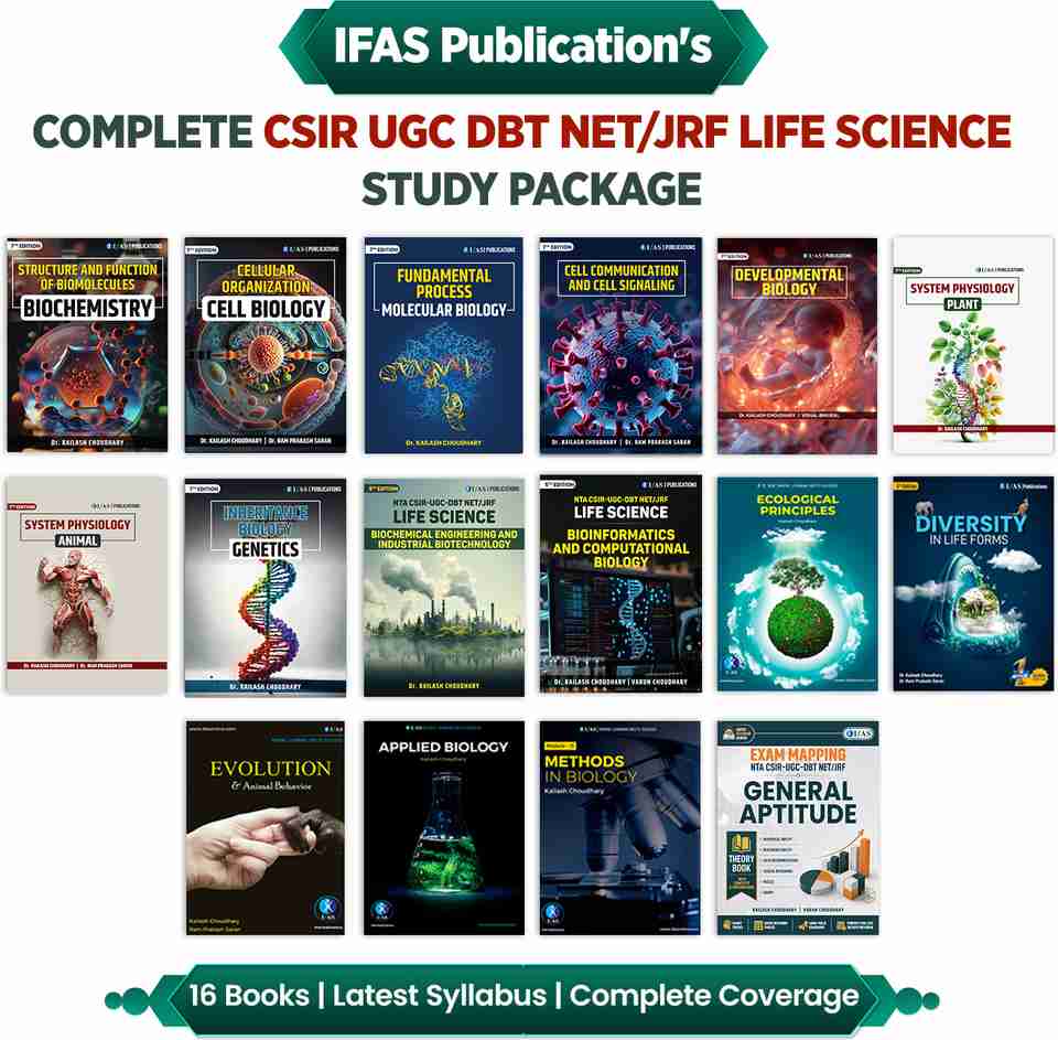 CSIR NET Life Science - Books 2026 ( Set of 16 Books) | Complete Study ...
