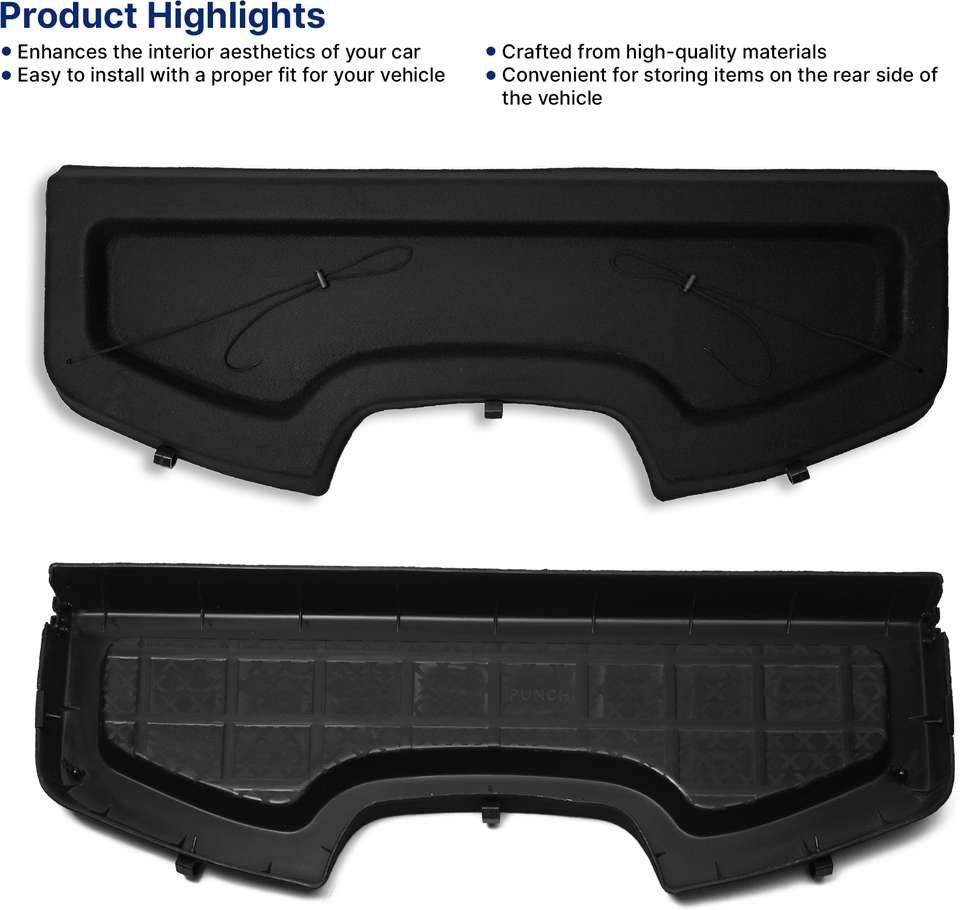 AUTOMANTRA Car Parcel Tray Tata Punch Diggy Car Battery Tray Price in ...