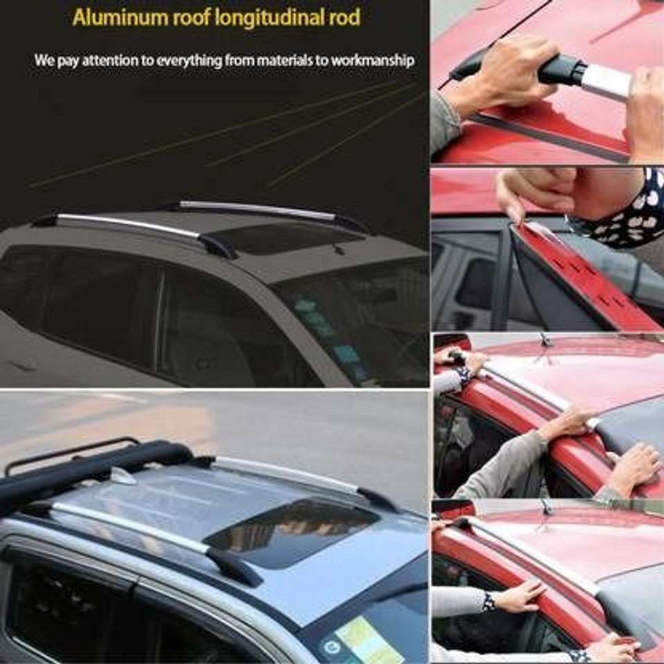 aksmit Sleek Silver Roof Rails for Kia Carens Clavis EV (All Cars ...