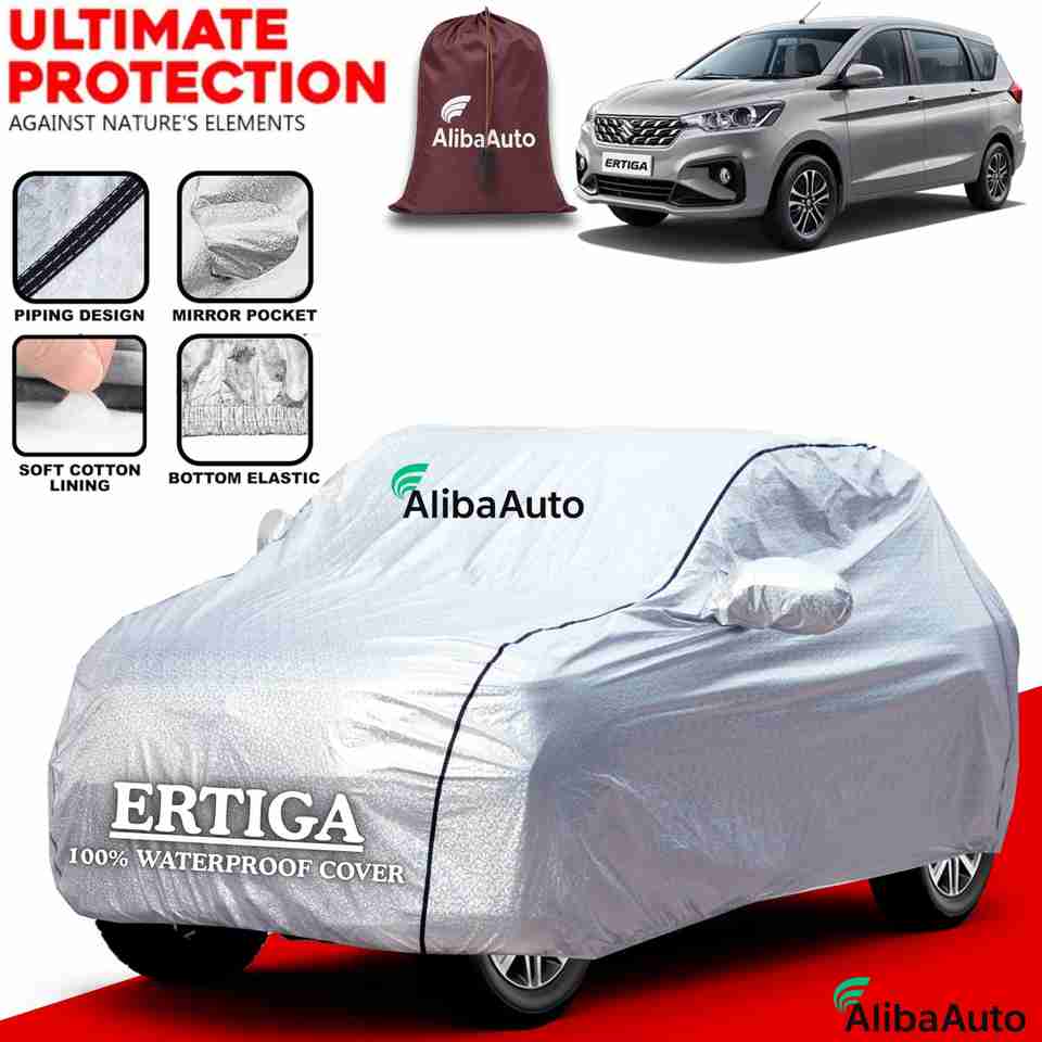 AlibaAuto Car Cover For Maruti Suzuki Ertiga (With Mirror Pockets ...