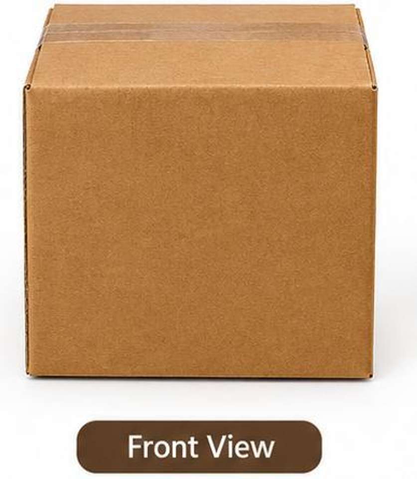 Nscor Star Corrugated Cardboard 3 Ply- Small Size: 5x5x5 inch Packaging ...