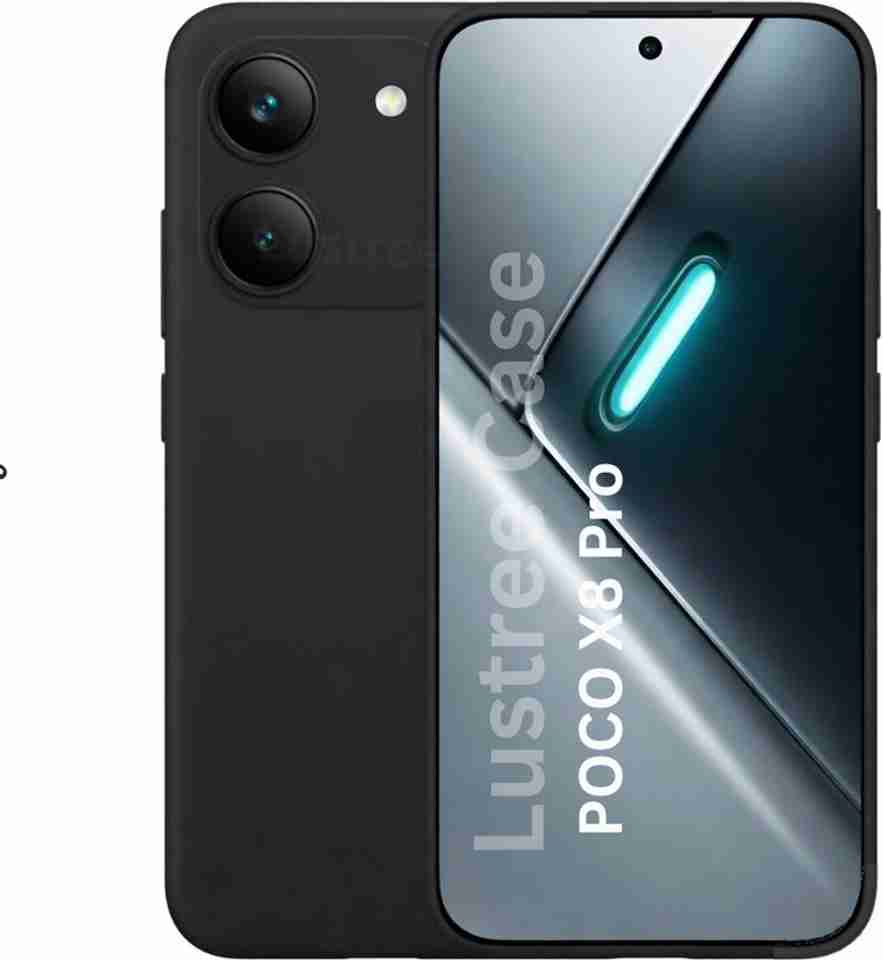 Lustree Back Cover for Poco X8 Pro - Lustree : Flipkart.com