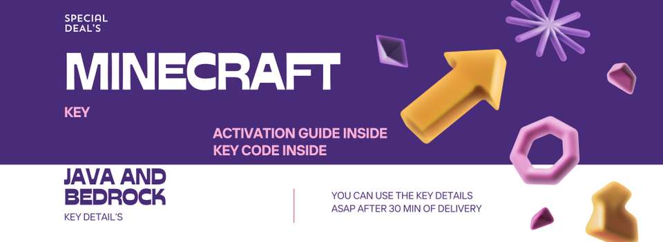 Minecraft java and bedrock STANDARD KEY Price in India - Buy Minecraft ...