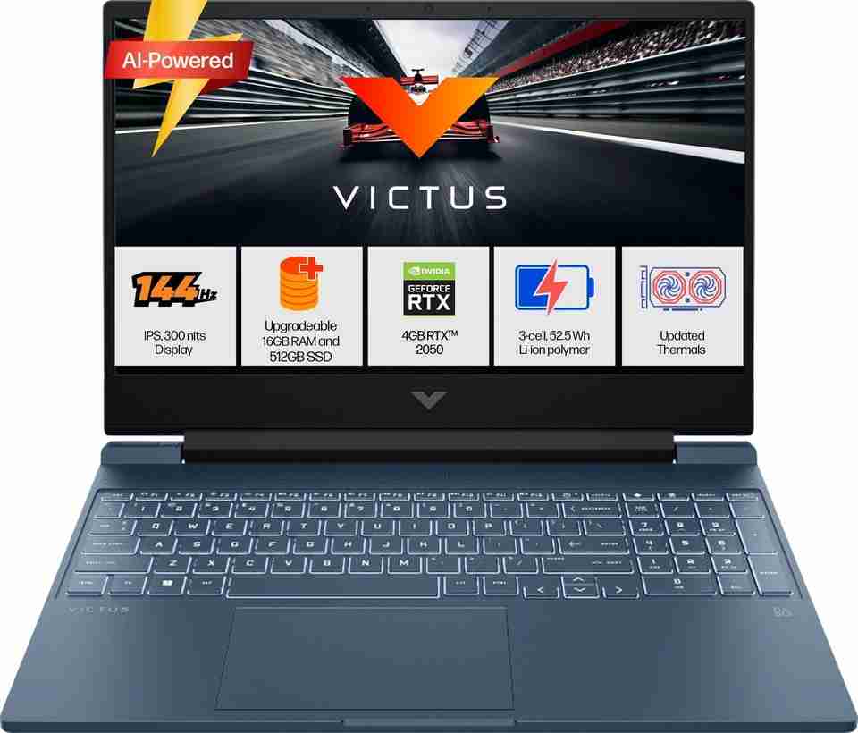 HP Victus AI 31 TOPS AMD Ryzen 5 Hexa Core 8645HS - (16 GB/512 GB SSD ...
