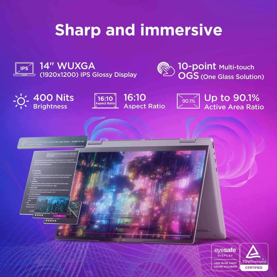 Lenovo IdeaPad 5 2-in-1 (Gen 11) Next-Gen AI PC Intel Core Ultra 5 ...
