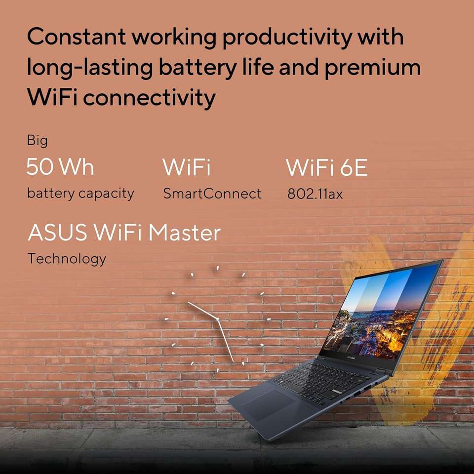 ASUS Vivobook S14 Flip (2025) with Office 2024 + M365 Basic*, Metallic ...