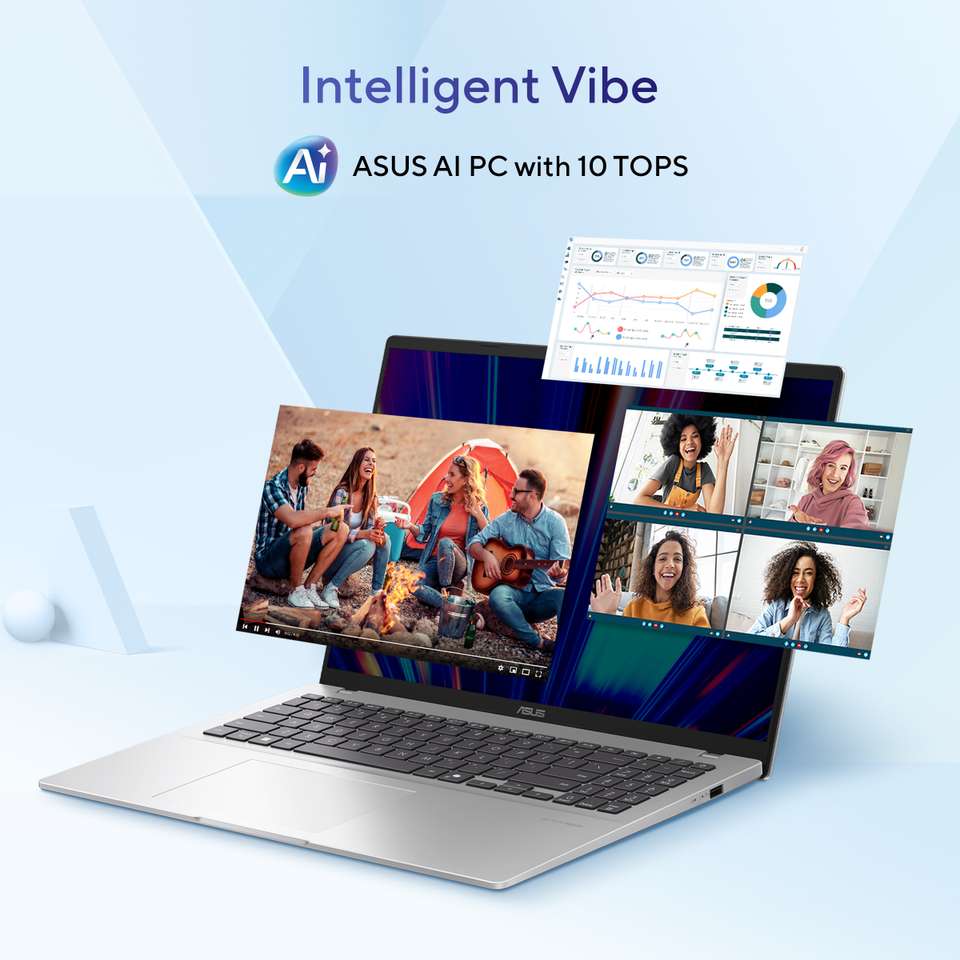 ASUS Vivobook 16 (2026) AMD Ryzen 7 7840HS - (8 GB/512 GB SSD/Windows ...