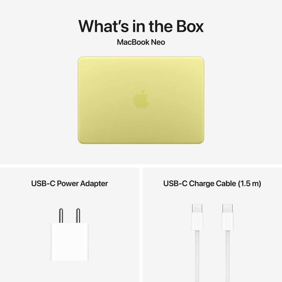 Apple Macbook Neo A18 Pro(2026) A18 Pro - (8 GB/256 GB SSD/Tahoe ...