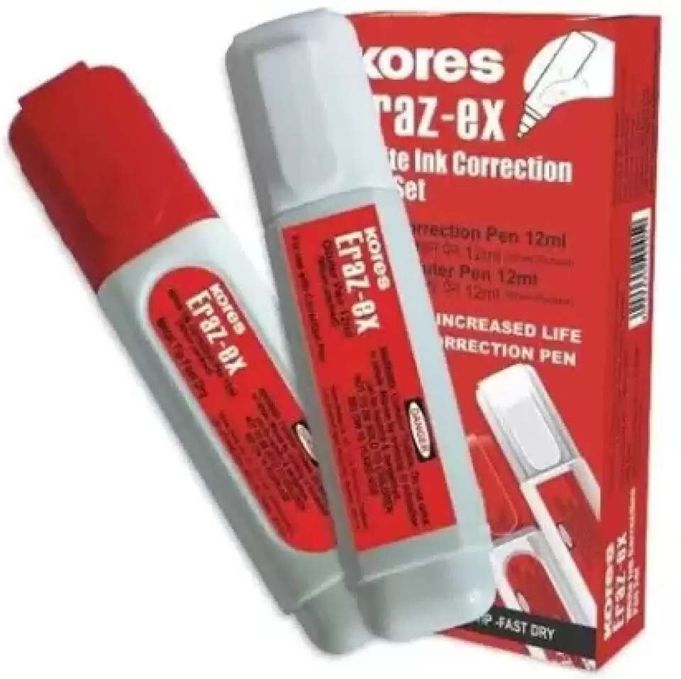 Scarrection Flipkart.com | SUNRISE TRADING Kores Eraz ex 12 ml 7 mm Correction Pen ...