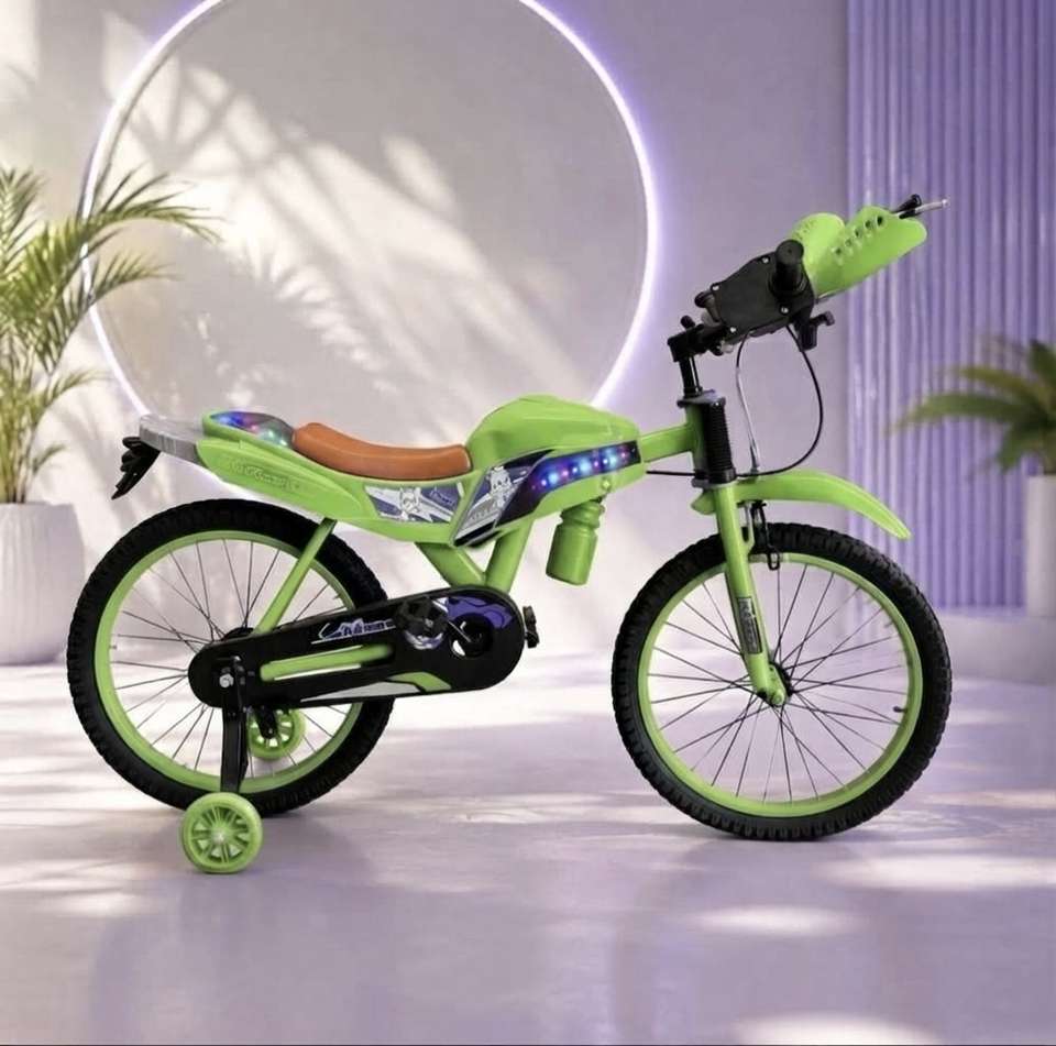 GOAL 20 DIRT BIKE|| GREEN||IMPORTED CYCLE||IDEAL FOR KIDS 20 T (inch ...