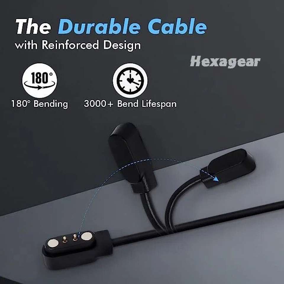 Body Distance Zone HexaGear Magnetic Charging Cable 0.6 m NA Helix Metalfit SPO2 ...