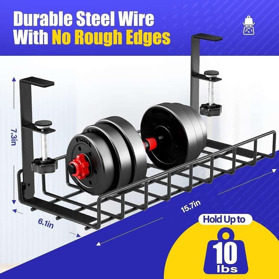 Flipkart.com | RAGRO 1 Compartments Metal Cable Management Under Desk ...