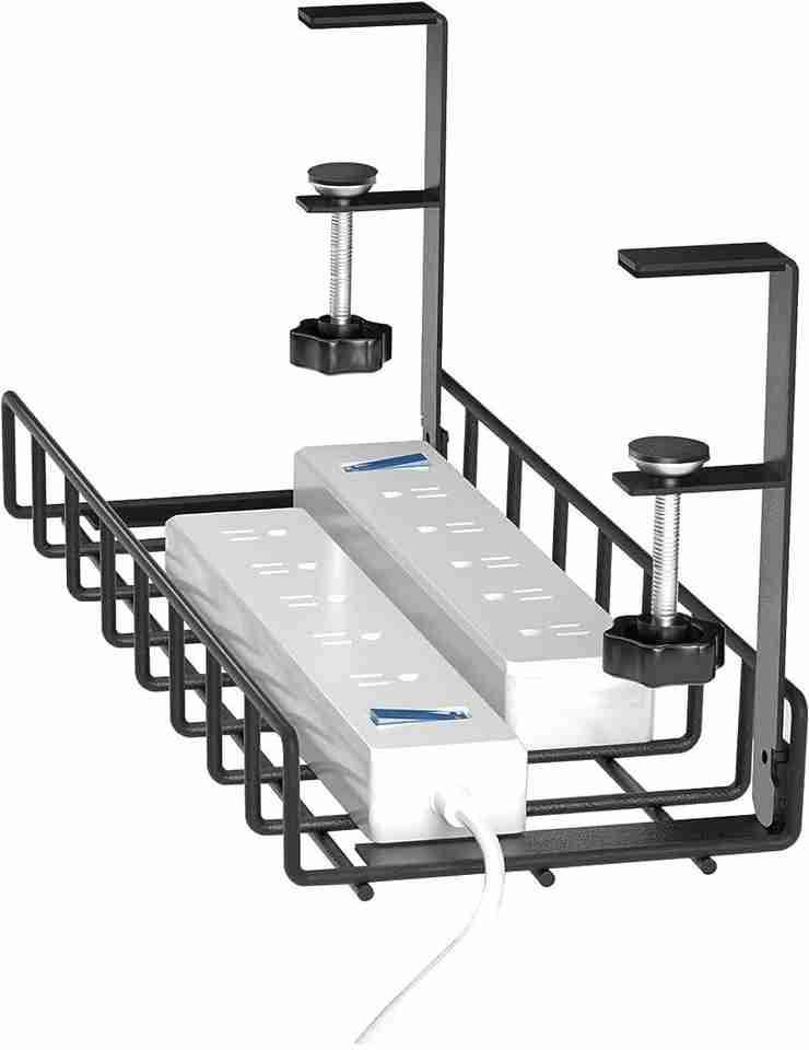 Flipkart.com | RAGRO 1 Compartments Metal Cable Management Under Desk ...