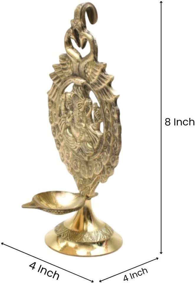 TARANG ARTS BRASS GANESHA DIYA Brass Hanging Diya Price in India - Buy ...