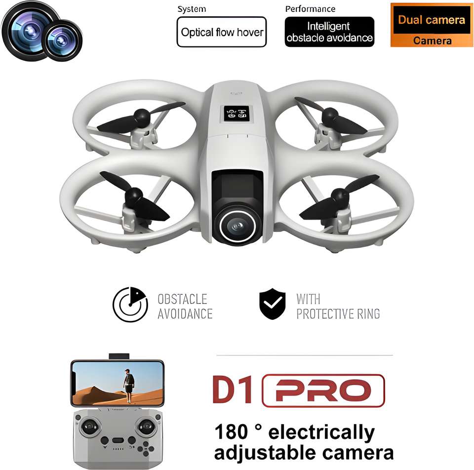 Mini Multiple Answer Questions Ezerio D1 PRO Drone with HD Camera | WiFi FPV, RTH, Foldable Design ...