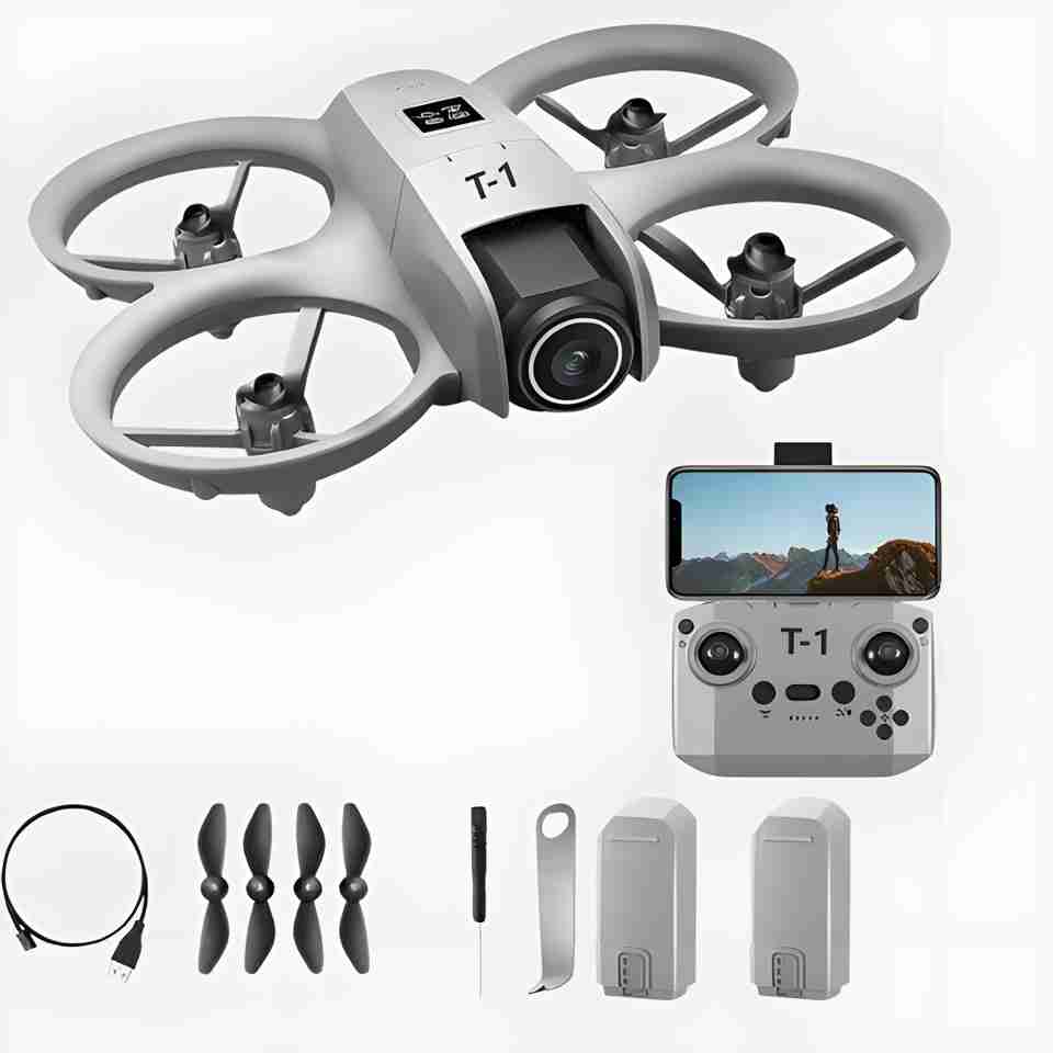 Ezerio D1 PRO Drone with HD Camera | WiFi FPV, RTH, Foldable Design ...