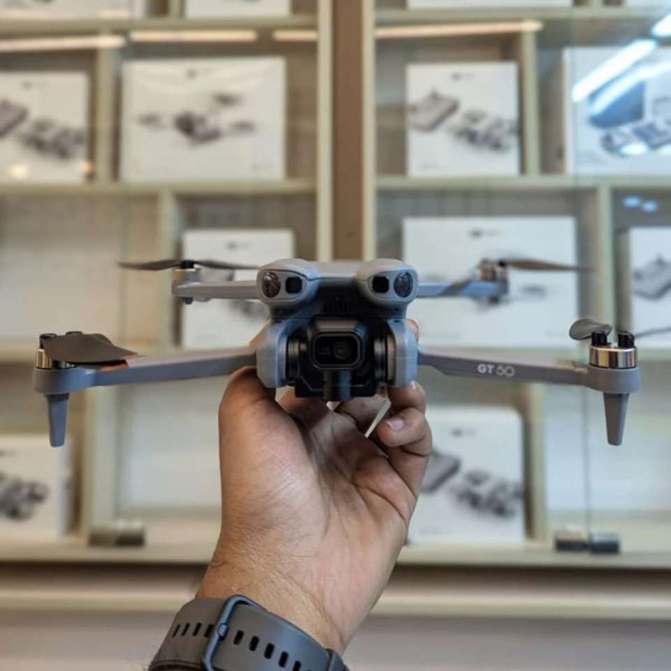 RUIZOLI GT50 Pro Mini Drone with Remote Display – Dual Camera 4K HD ...