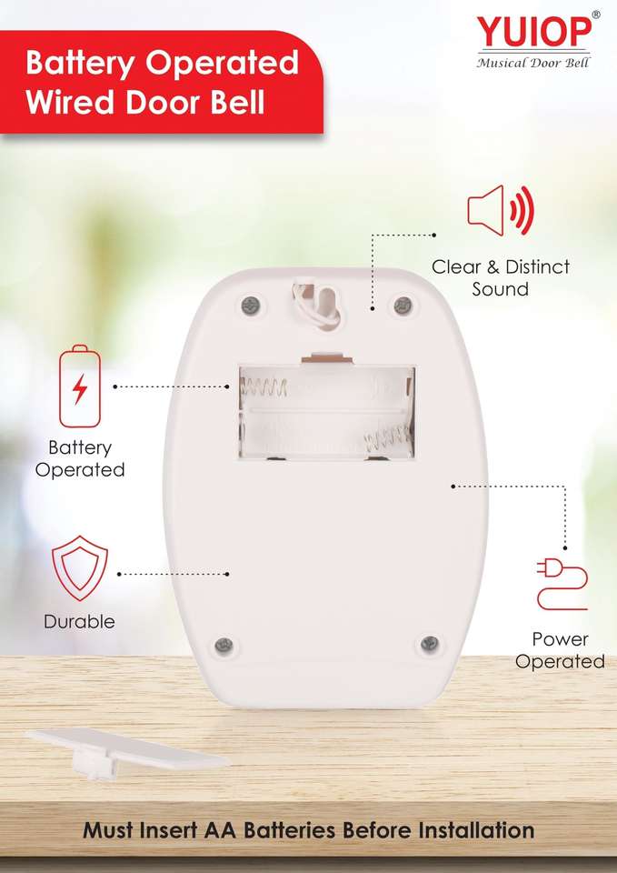 Yuiop YUIOP - Sparkal Assalam Walekum Religious Door Bell - Battery Operated ...