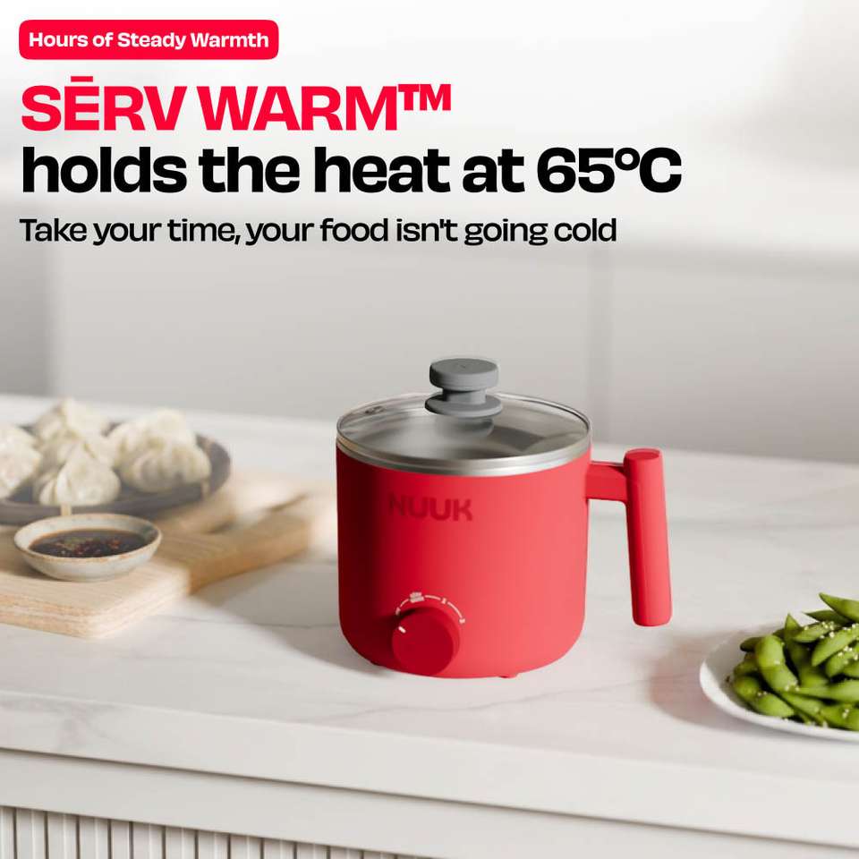 Nuuk SERV MAX 100% Non-toxic Multi-cook Electric Kettle | SUS304 ...