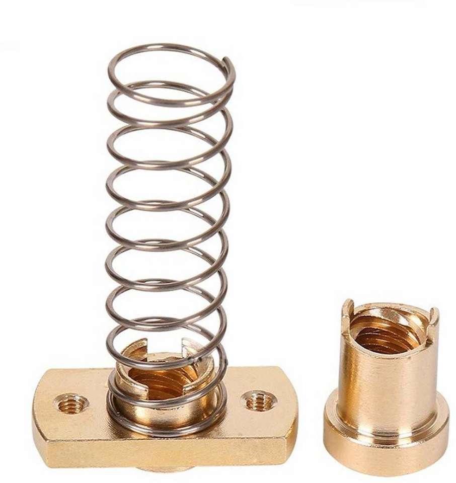 Auslese Z axis T8 Anti-backlash Spring Loaded Nut For 8mm Threaded Rod ...