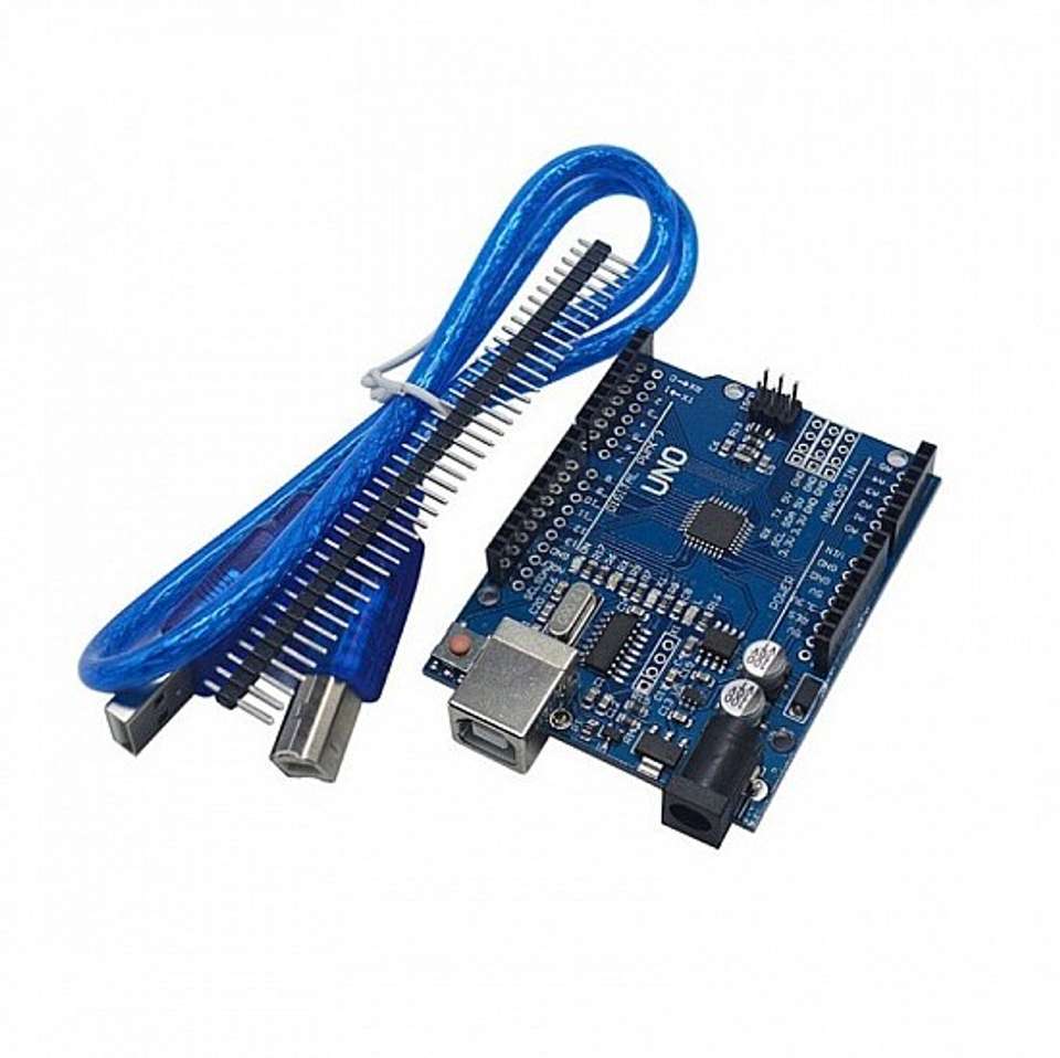 ROBO Arduino UNO R3 SMD Board with USB Cable compatible with Arduino ...