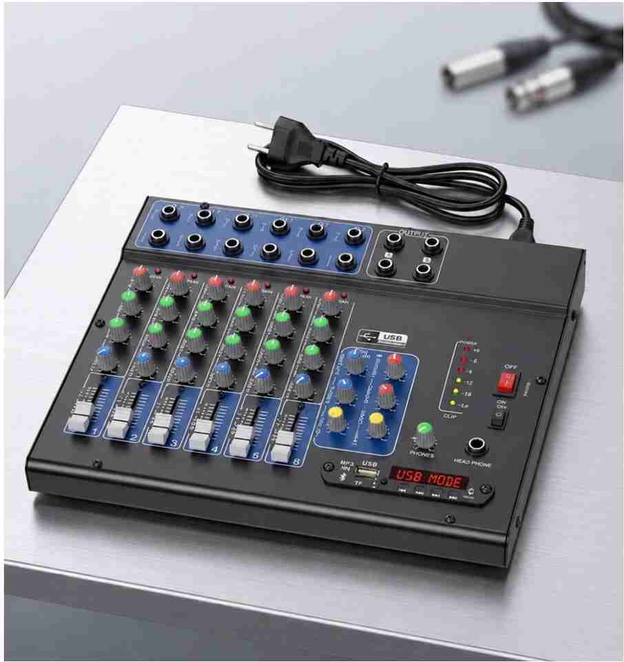 EASTRA Stranger Digital Echo Mixer EMM-6 USB High Quality Electronic ...