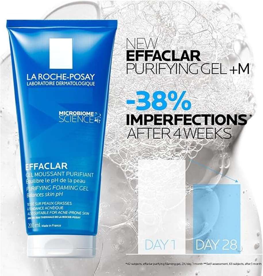 la roche - posay La Roche-Posay Effaclar Purifying Anti-Acne Gel Face ...