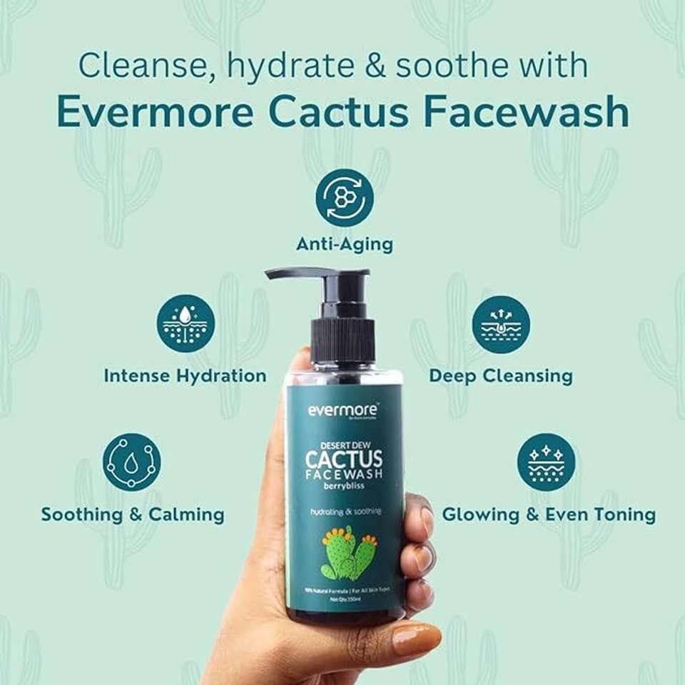 Evermore Cactus with Mulberry Facewash Face Wash - Price in India, Buy ...