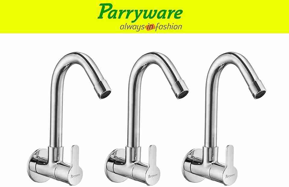 Kitchen Sink Key Parryware Cleart Kitchen sink Tap Water set of 3 pic 0975 Sink Tap ...