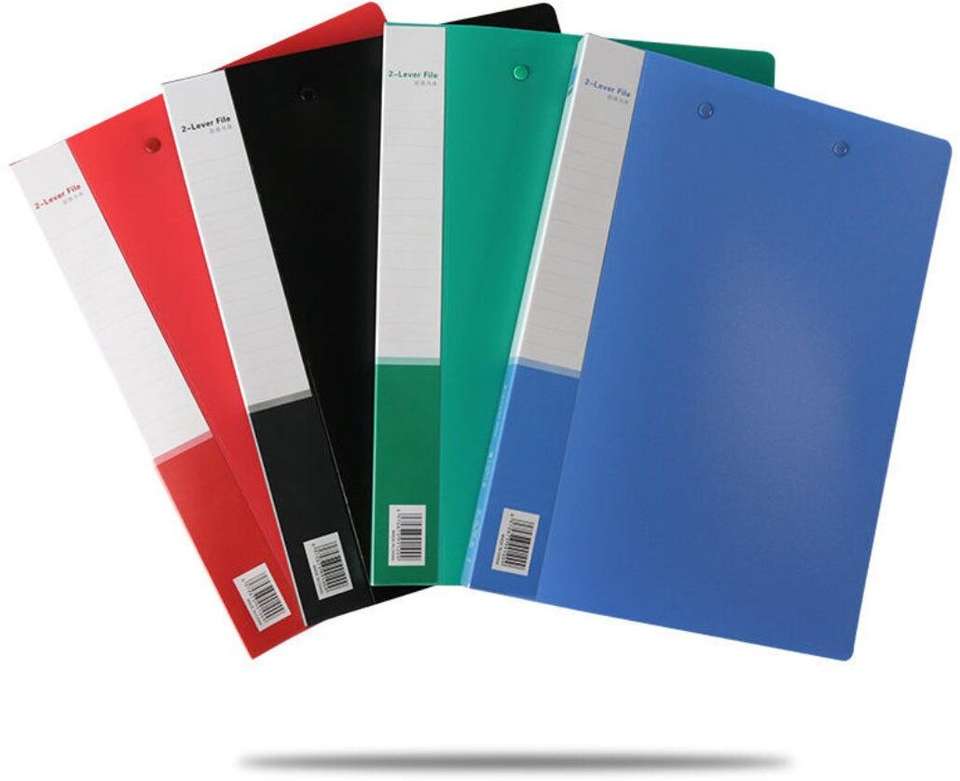Flipkart.com | Kebica Plastic Punchless Clip File Folder With 1 Inner ...