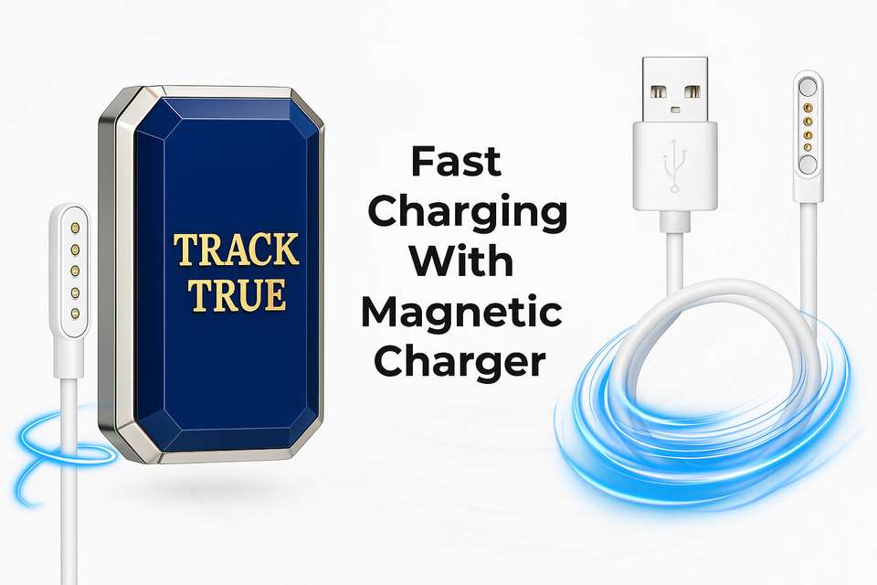 TRACKTRUE Smart GPS Tracker: Real-Time Location Tracking for Dogs, Cats ...